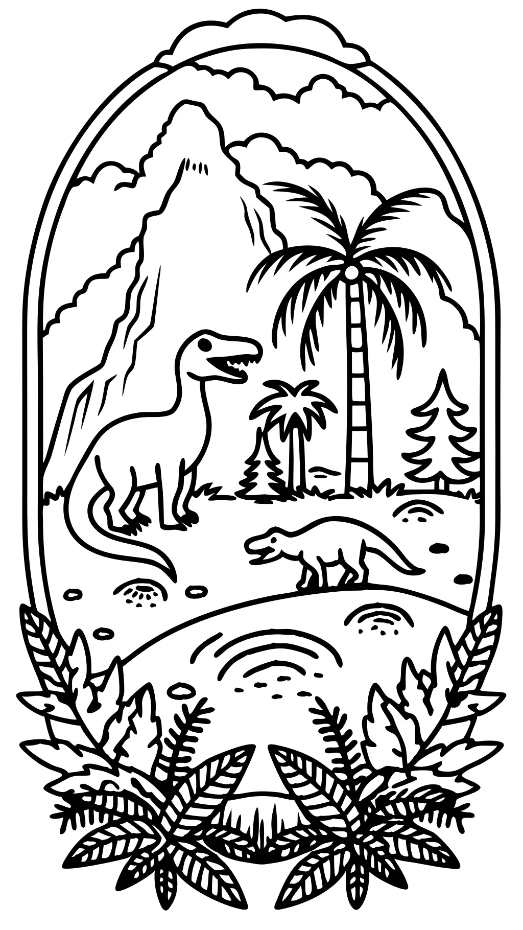 jurrasic park coloring pages